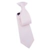 Pink Champagne Plain Twill Clip On Tie