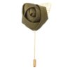 Olive Green Plain Twill Lapel Pin