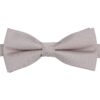 Desert Taupe Plain Twill Pre-Tied Bow Tie
