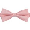 Dusty Pink Plain Twill Pre-Tied Bow Tie