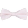 Pink Champagne Plain Twill Pre-Tied Bow Tie