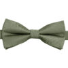 Sage Plain Twill Pre-Tied Bow Tie
