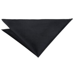 Black Velvet Pocket Square Black Velvet Pocket Square