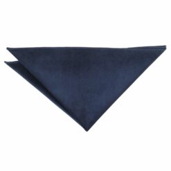 Navy Velvet Pocket Square Navy Velvet Pocket Square